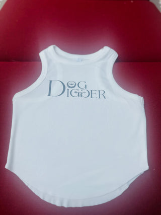 Dog Digger Sleeveless Ribbed Racerback Tank Top