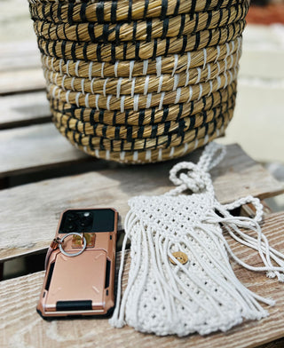 Macrame Cell Phone bag