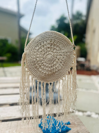 Dreamcatcher Macrame Bag